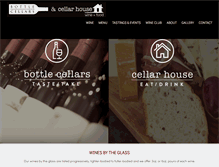 Tablet Screenshot of bottlecellars.com